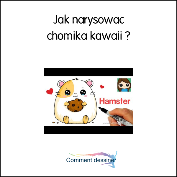 Jak narysować chomika kawaii